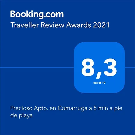 Daire Precioso Apto. En Comarruga A 5 Min A Pie De Playa *